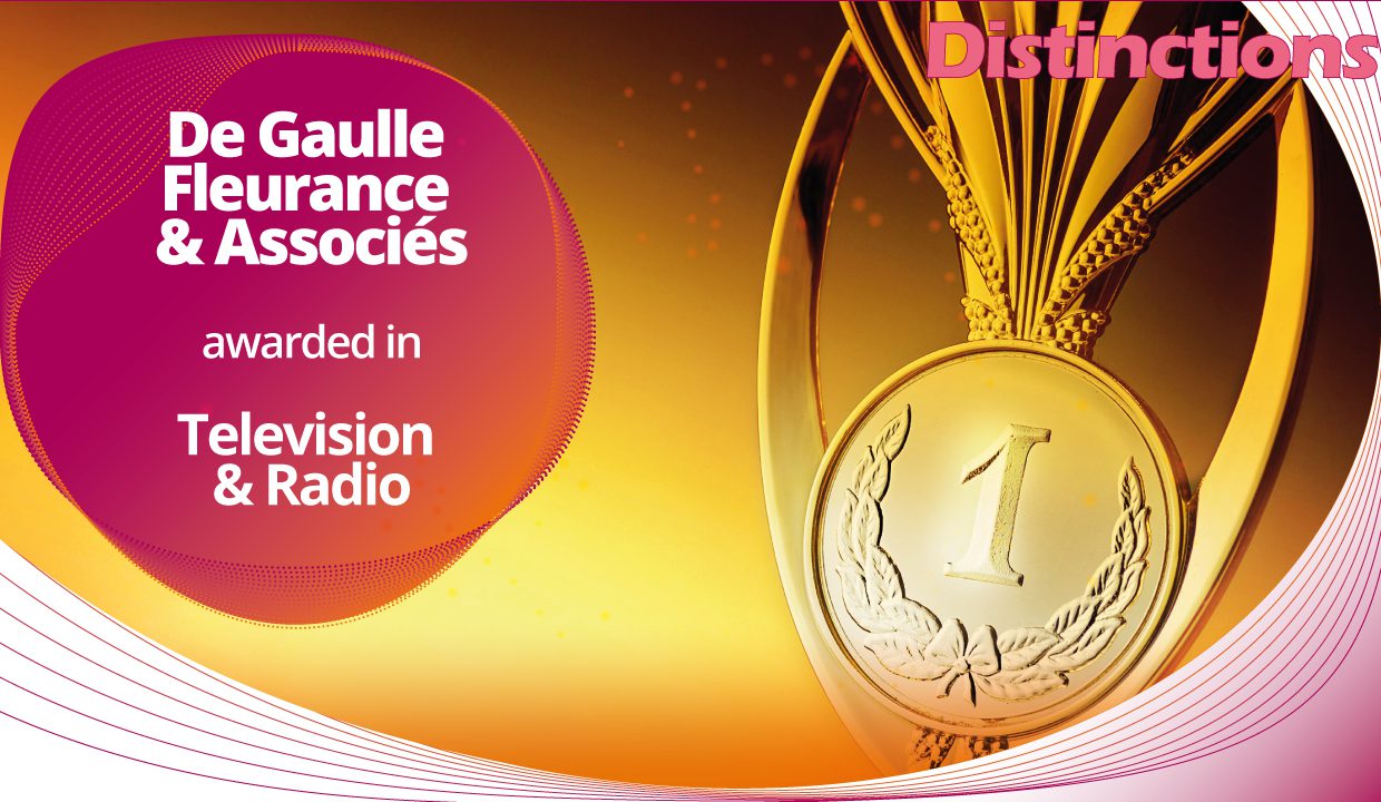 Legal 500 EMEA 2022 – De Gaulle Fleurance & Associés among the best law firms in Television & Radio