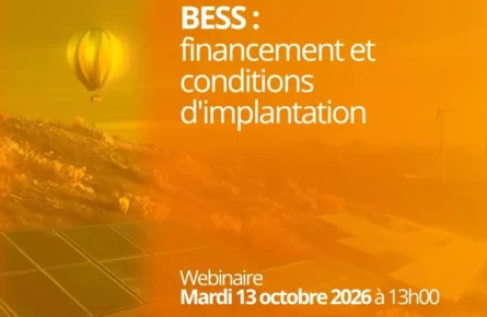 BESS : financement et conditions d'implantation