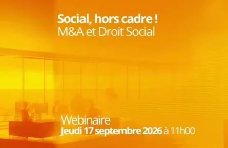 M&A et Droit Social